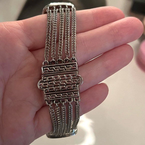 Silver Rhinestone Bracelet - Picture 3 of 4